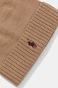 Шерстяная шапка и шарф Polo Ralph Lauren коричневый 710951146