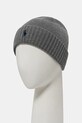 Polo Ralph Lauren czapka i szalik wełniany 710951146 szary AW25