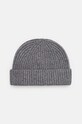 Вовняна шапка Samsoe Samsoe вовна сірий M24300041