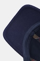 Barbour czapka z daszkiem wełniana granatowy MHA0867