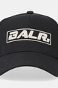 BALR. czapka z daszkiem bawełniana The Club B6110.1070 czarny AW24
