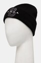 BALR. czapka z domieszką wełny B6120.1011 czarny AW24