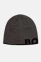 Boss Green cappello double face in lana lana grigio 50527600