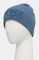 Boss Orange caciula de lana 50522449 albastru AW24
