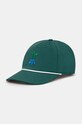 Kapa sa šiltom adidas Originals Rolling Links Five-Panel natpis zelena IY5356