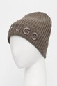 HUGO czapka wełniana 50527804 zielony AW25