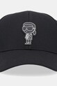Karl Lagerfeld sapca 544118.805611 negru NC24