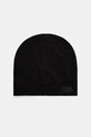 Karl Lagerfeld czapka wełniana wełna czarny 544324.805601