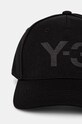 Šiltovka Y-3 Logo Cap JN8678.M čierna AW24
