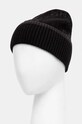 HUGO czapka z domieszką wełny 50524571 czarny AW24