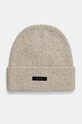 Vlněná čepice Calvin Klein vlna béžová K50K512358