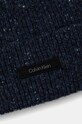 Шерстяная шапка Calvin Klein K50K512358 тёмно-синий AW24