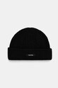 Шерстяная шапка Calvin Klein шерсть чёрный K50K512360