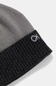 Шапка и шарф с примесью шерсти Calvin Klein серый K50K512390