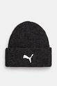 Шапка с примесью шерсти Puma с добавлением шерсти чёрный 25495