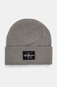 Шапка Calvin Klein Jeans аппликация серый K50K512455