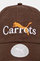 Хлопковая кепка Puma PUMA x CARROTS Dad Cap 25789. коричневый AW24