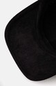 Tommy Hilfiger czapka sztruksowa czarny AM0AM12757