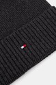 Doplnky Čiapka s prímesou kašmíru Tommy Hilfiger AM0AM12796 sivá
