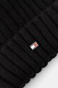 Вовняна шапка Tommy Hilfiger AM0AM12798 чорний NC24