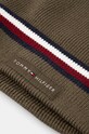Tommy Hilfiger czapka bawełniana AM0AM12983 zielony AW24