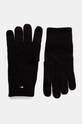 Doplňky Čepice a rukavice s příměsí kašmíru Tommy Hilfiger AM0AM12938 černá
