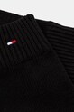 Шапка та рукавички з домішкою кашеміру Tommy Hilfiger AM0AM12938 чорний