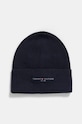 Pamučna kapa i šal Tommy Hilfiger AM0AM13132 mornarsko plava NC24