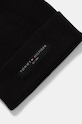 Pamučna kapa i šal Tommy Hilfiger crna AM0AM13132