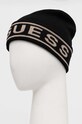 Accesorii Guess caciula din amestec de lana LOGO BEANIE M4BZ06.Z3H82 negru