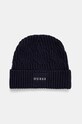 Шапка з домішкою вовни Guess CABLE BEANIE з додаванням вовни темно-синій M4BZ10.Z3HD1