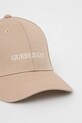 Bavlněná baseballová čepice Guess Jeans M4BZ26.WF8V1 béžová SS25