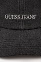 Guess Jeans czapka z daszkiem bawełniana M4BZ26.WF8V1 szary SS25