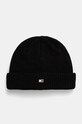 Tommy Jeans caciula uni negru AM0AM12635