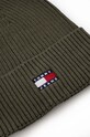 Akcesoria Tommy Jeans czapka bawełniana AM0AM13330 zielony