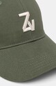 Doplňky Bavlněná baseballová čepice ZADIG&VOLTAIRE OMHT00002 zelená