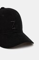 ZADIG&VOLTAIRE șapcă de baseball din bumbac OMHT00002 negru AW24