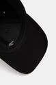 ZADIG&VOLTAIRE șapcă de baseball din bumbac negru OMHT00002