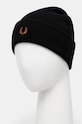 Accessori Fred Perry berretto in lana Classic Beanie C8161.X56 nero