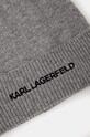 Accesorii Karl Lagerfeld caciula din amestec de lana 246M3320 gri