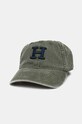 Hackett London șapcă de baseball din bumbac bumbac verde HM042595