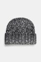 Woolrich czapka z domieszką wełny Space Dye Beanie średniej grubości szary CFWOAC0291MRUF0767.UF07
