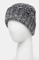 Akcesoria Woolrich czapka z domieszką wełny Space Dye Beanie CFWOAC0291MRUF0767.UF07 szary