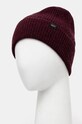 Accessori Woolrich berretto in lana Knitted Ribbed Beanie CFWOAC0331MRUF0659.UF06 granata