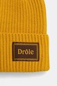 Drôle de Monsieur czapka wełniana Le Bonnet Laine E.BN104.WO007.YL żółty AW24