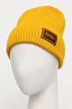 Akcesoria Drôle de Monsieur czapka wełniana Le Bonnet Laine E.BN104.WO007.YL żółty