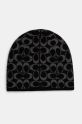 Coach beanie cu doua fete cu modele negru 29CX872