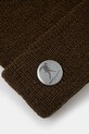 Вълнена шапка Engineered Garments Wool Watch Cap 24F1H037 зелен AW24