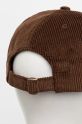 Manšestrová kšiltovka A Bathing Ape Ape Head Corduroy Cap hnědá 1K80180004