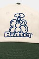 Butter Goods șapcă de baseball din bumbac Bugs 6 Panel Cap BG243801 bej AW24